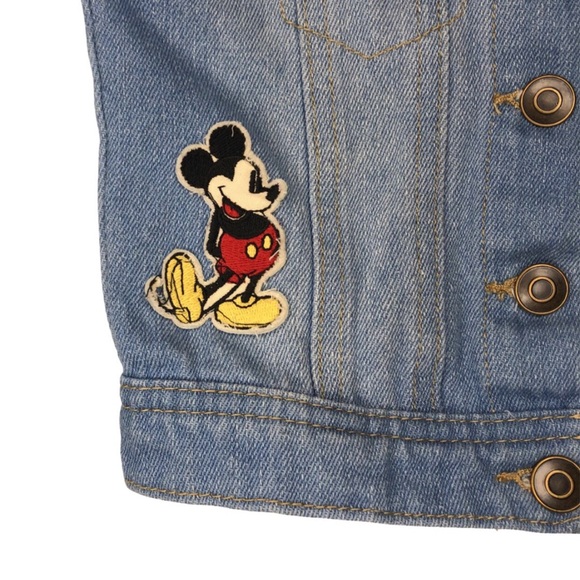 Disney Denim Best Mickey Patches - Picture 5 of 5
